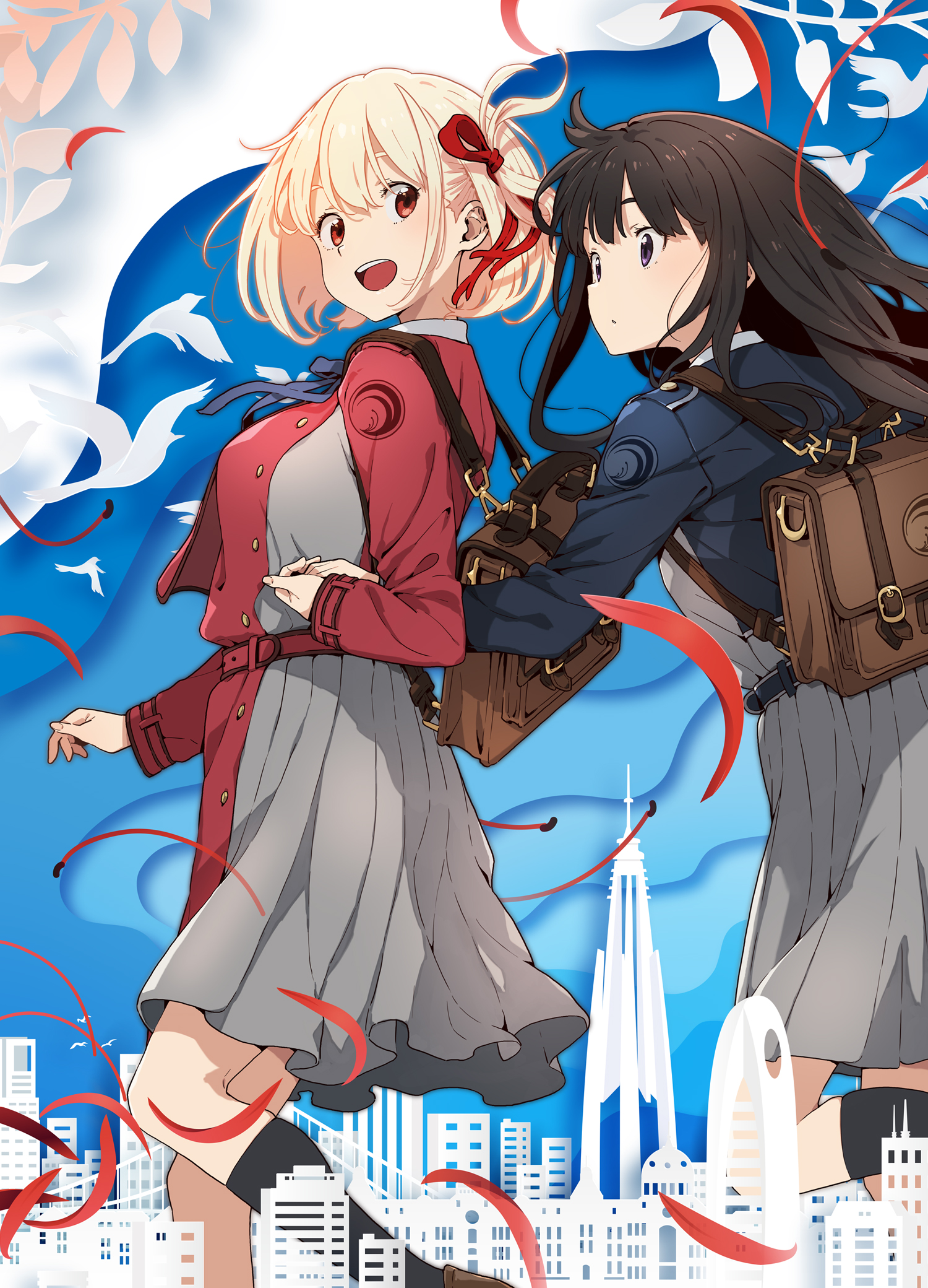 リコリス・リコイル メインビジュアル （各画像はそれぞれの権利者が権利を保有しています）